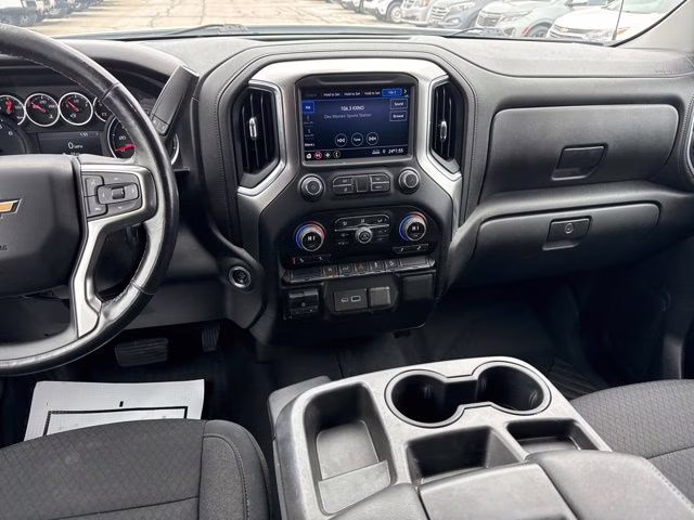 2021 Summit White Chevrolet Silverado 1500 LT 4X4 Truck