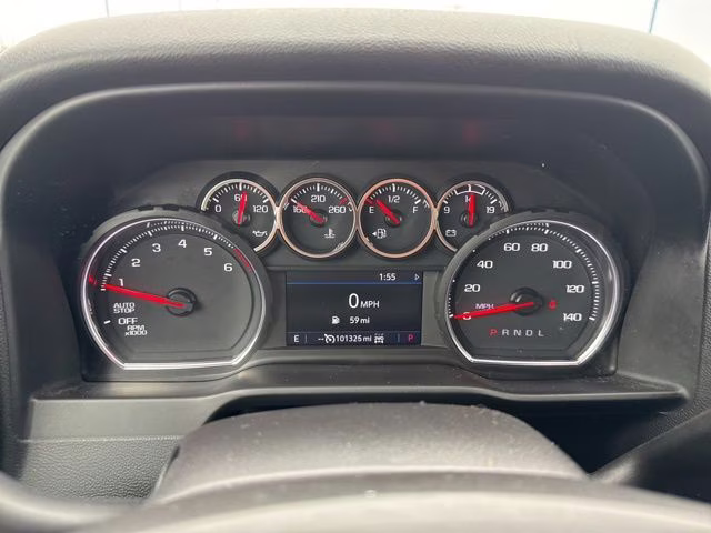 2021 Summit White Chevrolet Silverado 1500 LT 4X4 Truck