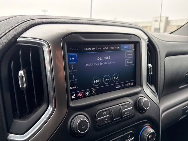 2021 Summit White Chevrolet Silverado 1500 LT 4X4 Truck