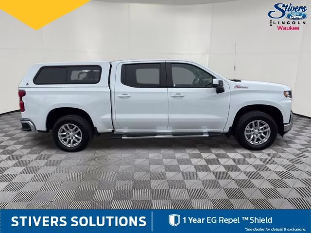 2021 Summit White Chevrolet Silverado 1500 LT 4X4 Truck
