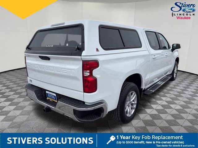 2021 Summit White Chevrolet Silverado 1500 LT 4X4 Truck