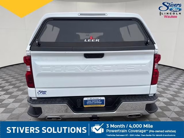 2021 Summit White Chevrolet Silverado 1500 LT 4X4 Truck