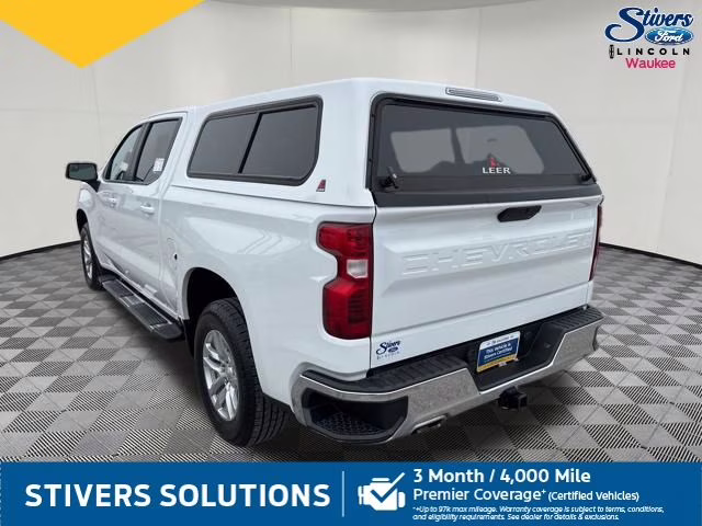2021 Summit White Chevrolet Silverado 1500 LT 4X4 Truck