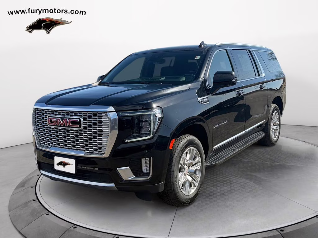 2023 Onyx Black GMC Yukon XL Denali Preferred w/Adaptive Cruise 4X4 SUV