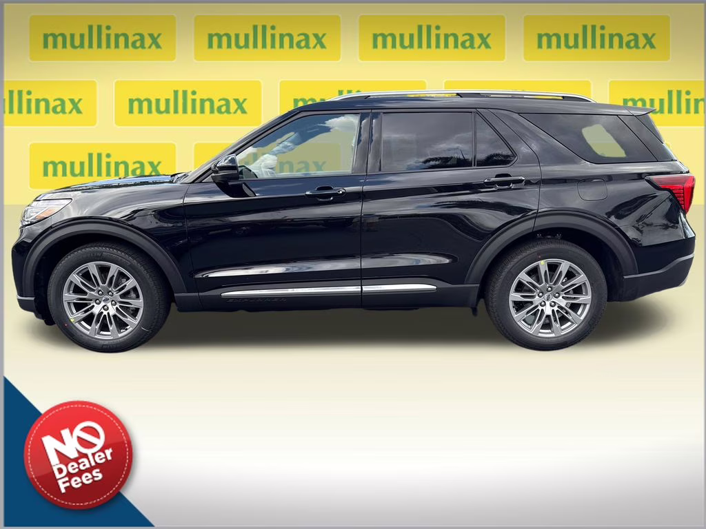 2026 Agate Black Metallic Ford Explorer Platinum RWD SUV