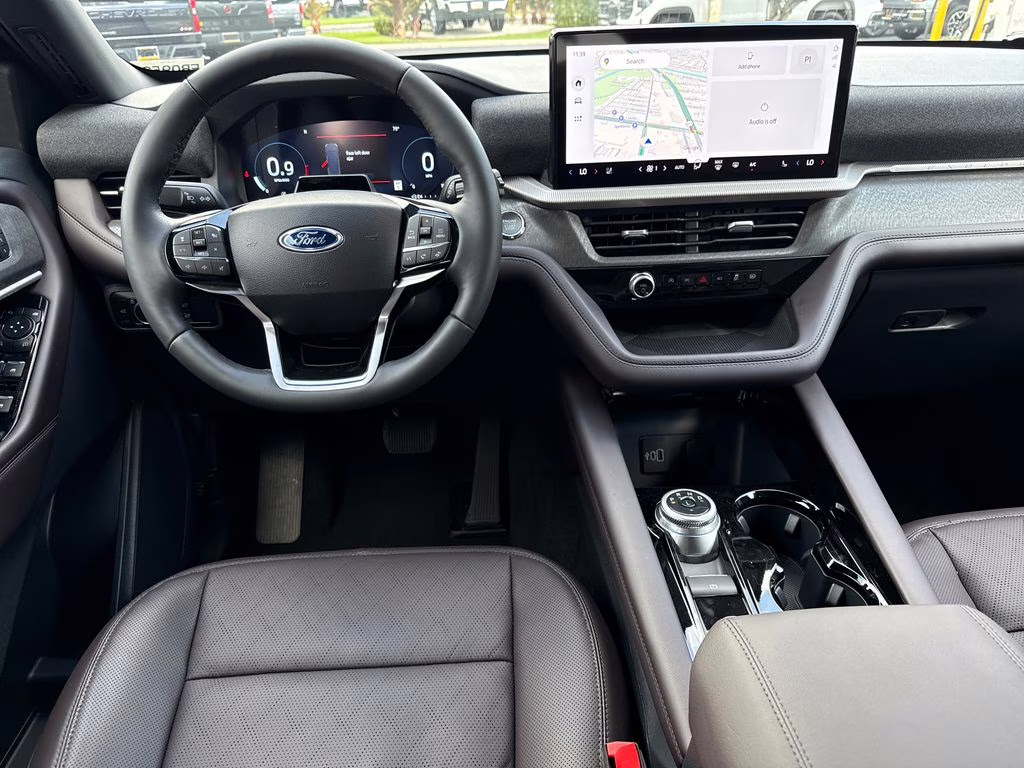 2026 Agate Black Metallic Ford Explorer Platinum RWD SUV