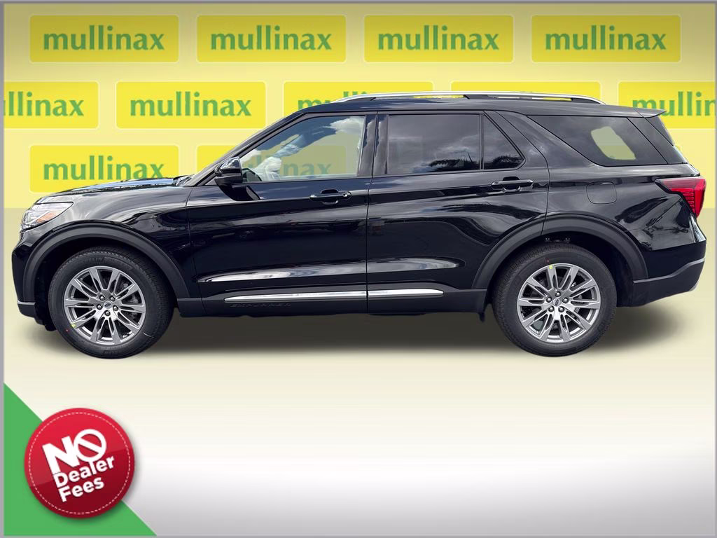2026 Agate Black Metallic Ford Explorer Platinum RWD SUV