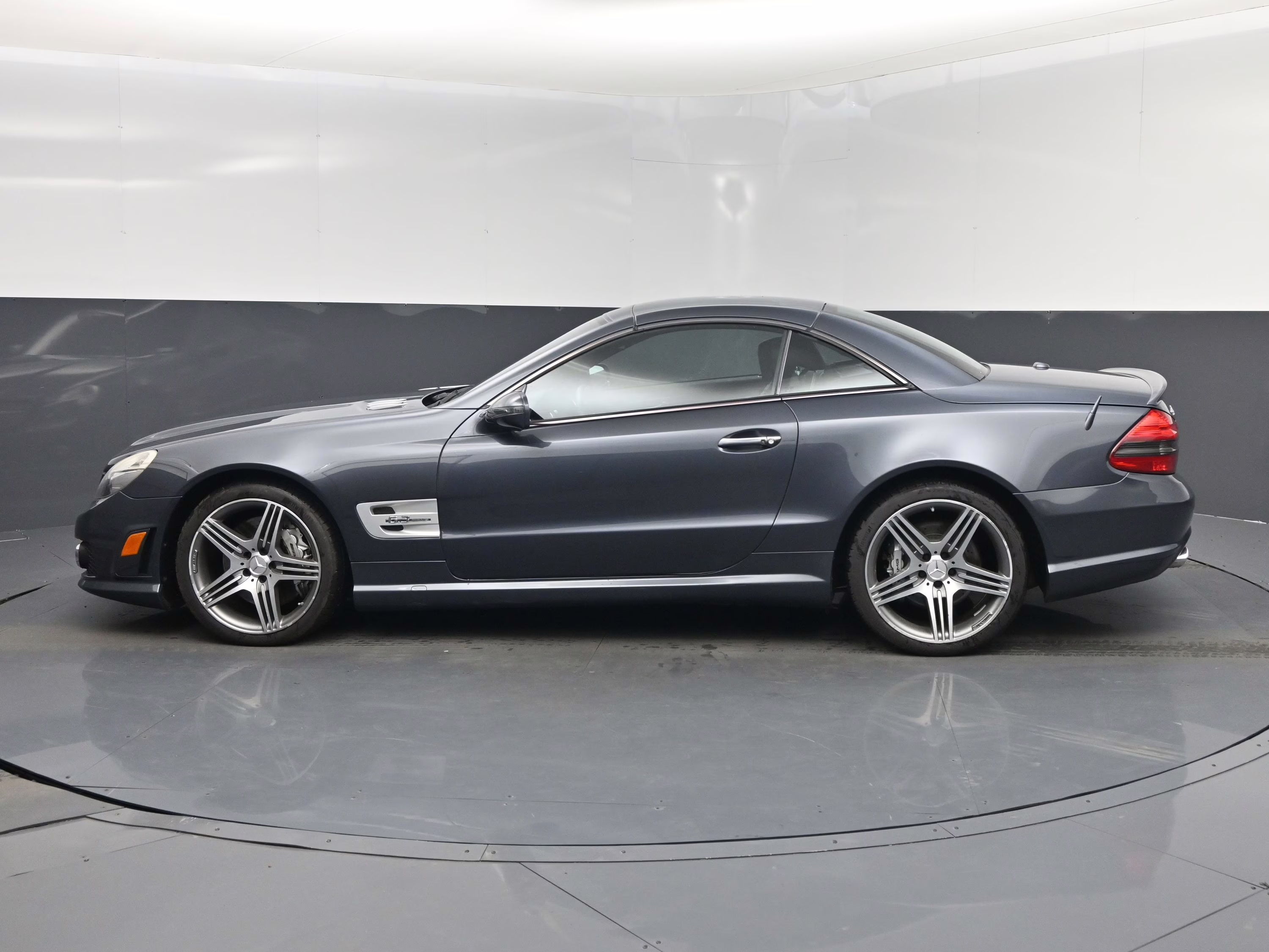 2009 Steel Gray Metallic Mercedes-Benz SL-Class SL 63 AMG RWD Convertible
