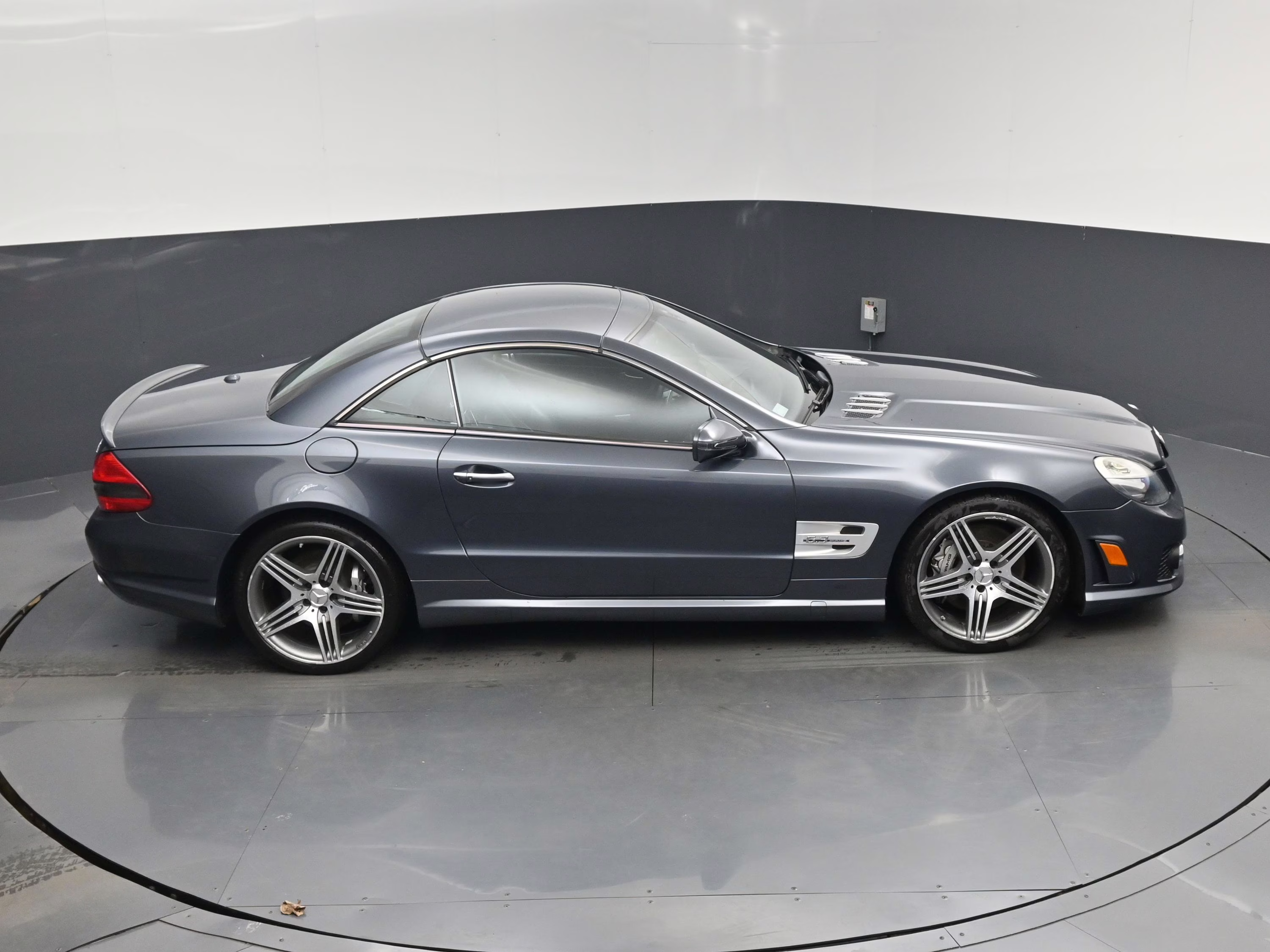 2009 Steel Gray Metallic Mercedes-Benz SL-Class SL 63 AMG RWD Convertible