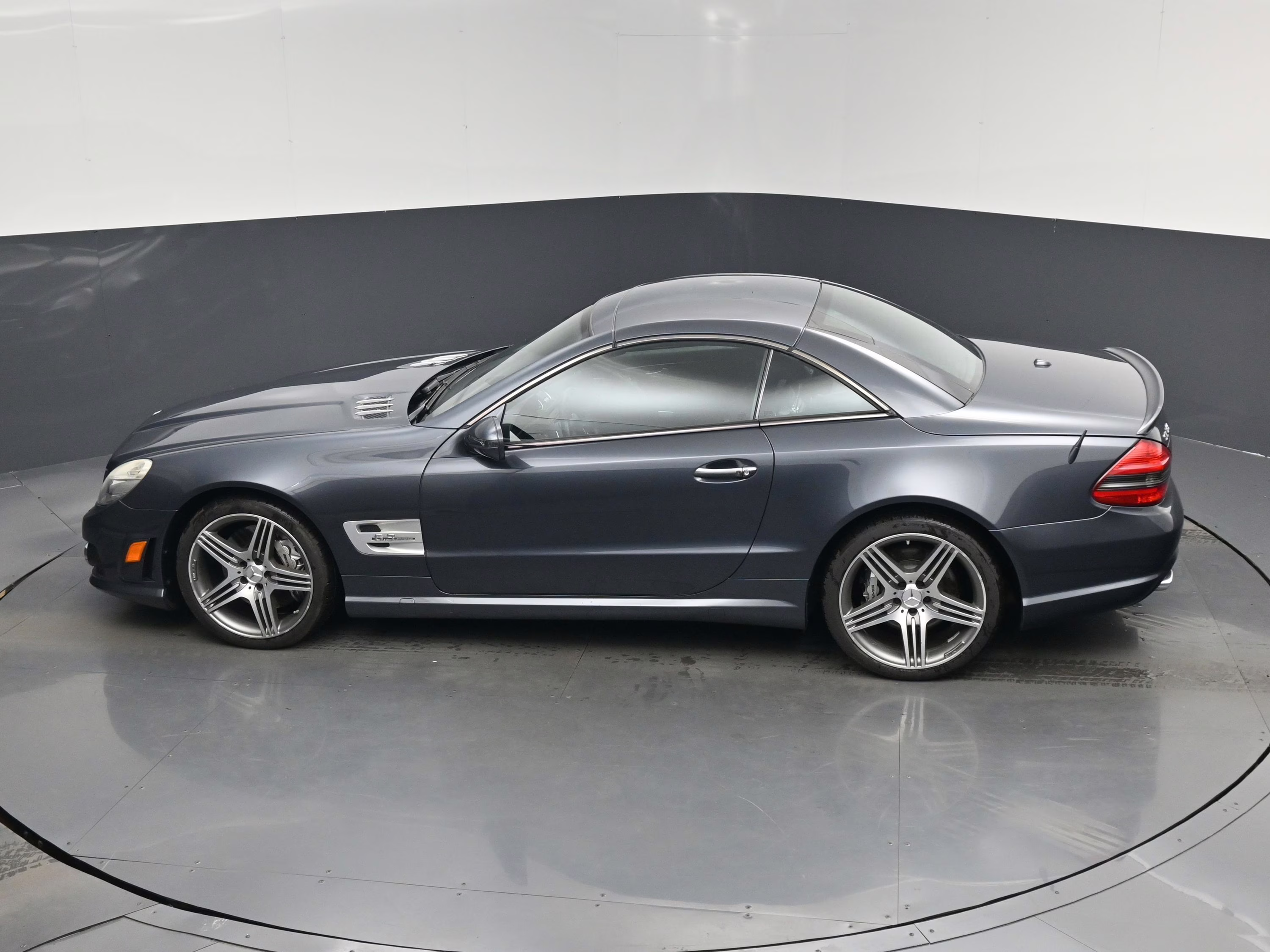 2009 Steel Gray Metallic Mercedes-Benz SL-Class SL 63 AMG RWD Convertible