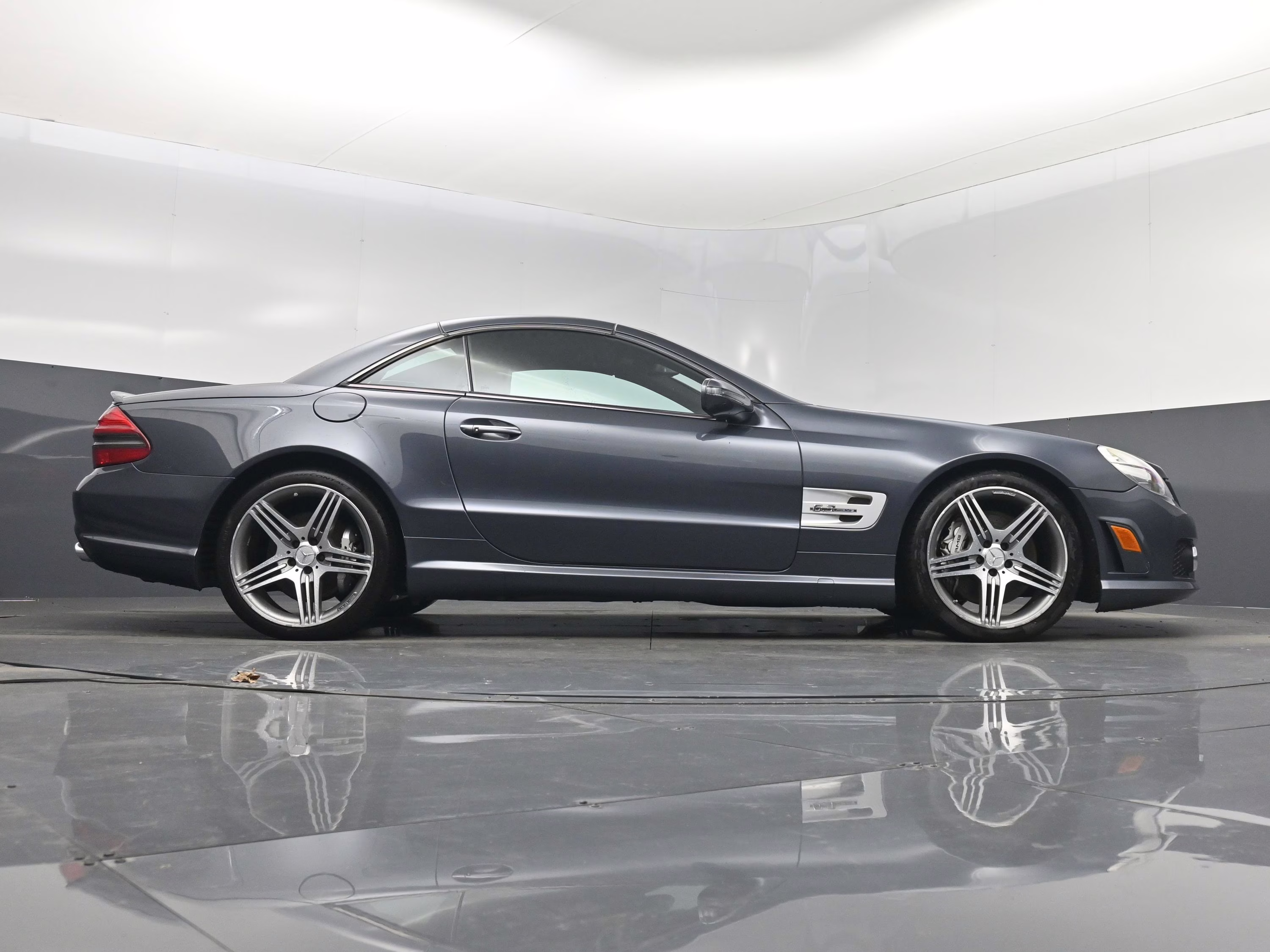 2009 Steel Gray Metallic Mercedes-Benz SL-Class SL 63 AMG RWD Convertible