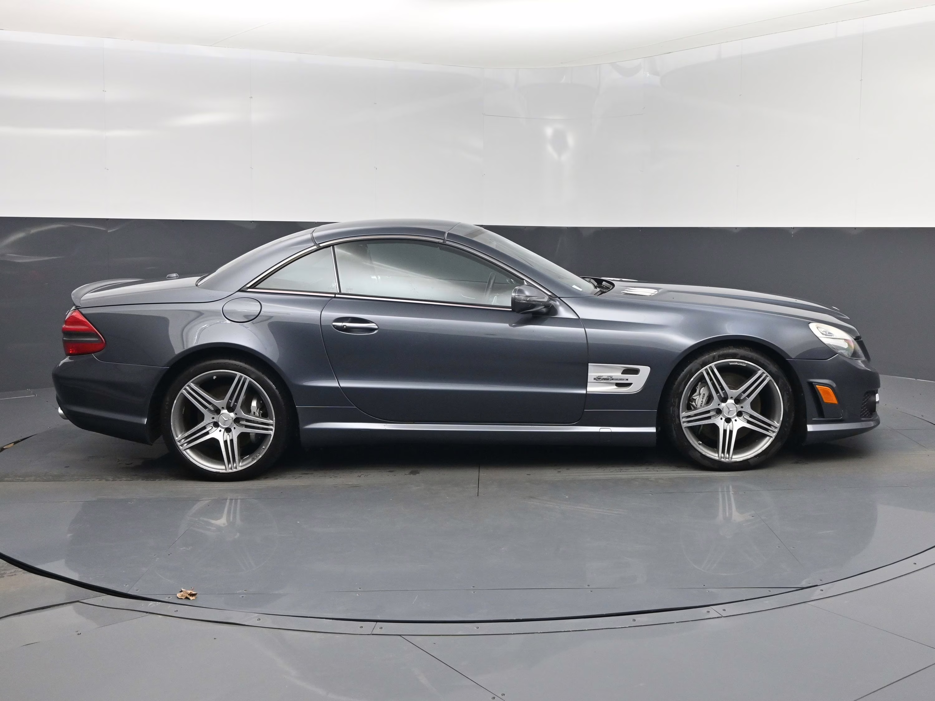 2009 Steel Gray Metallic Mercedes-Benz SL-Class SL 63 AMG RWD Convertible