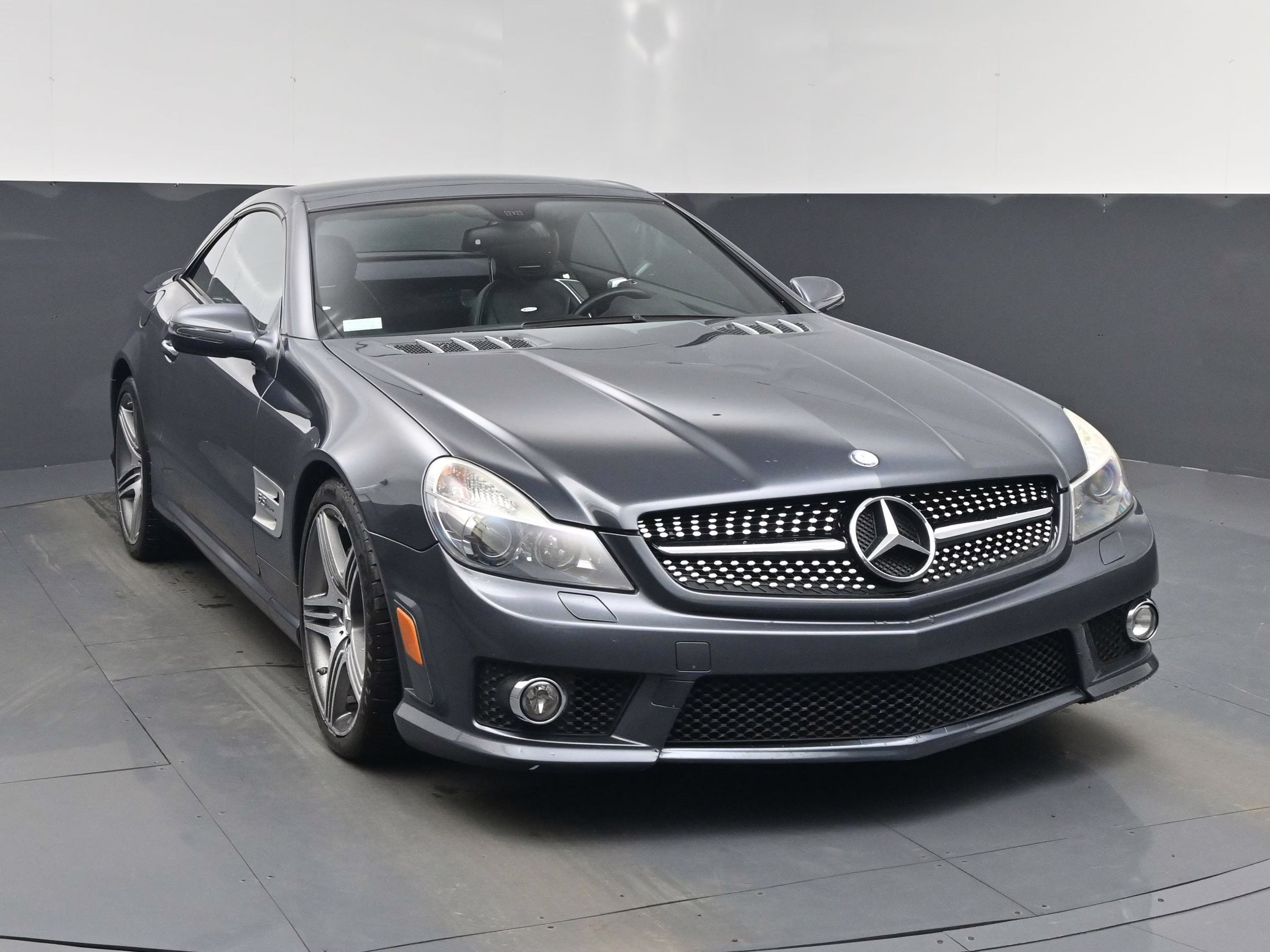 2009 Steel Gray Metallic Mercedes-Benz SL-Class SL 63 AMG RWD Convertible
