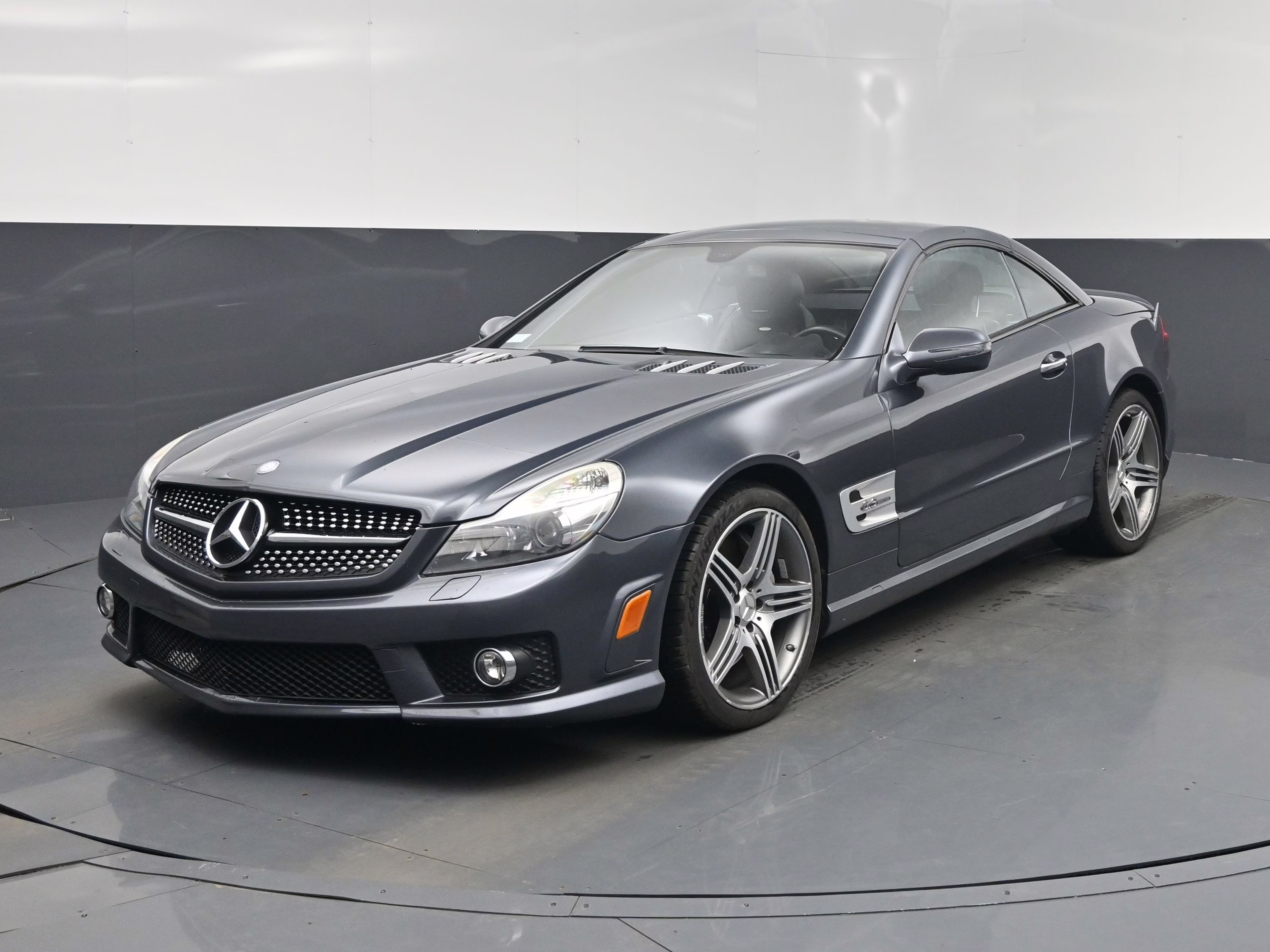 2009 Steel Gray Metallic Mercedes-Benz SL-Class SL 63 AMG RWD Convertible
