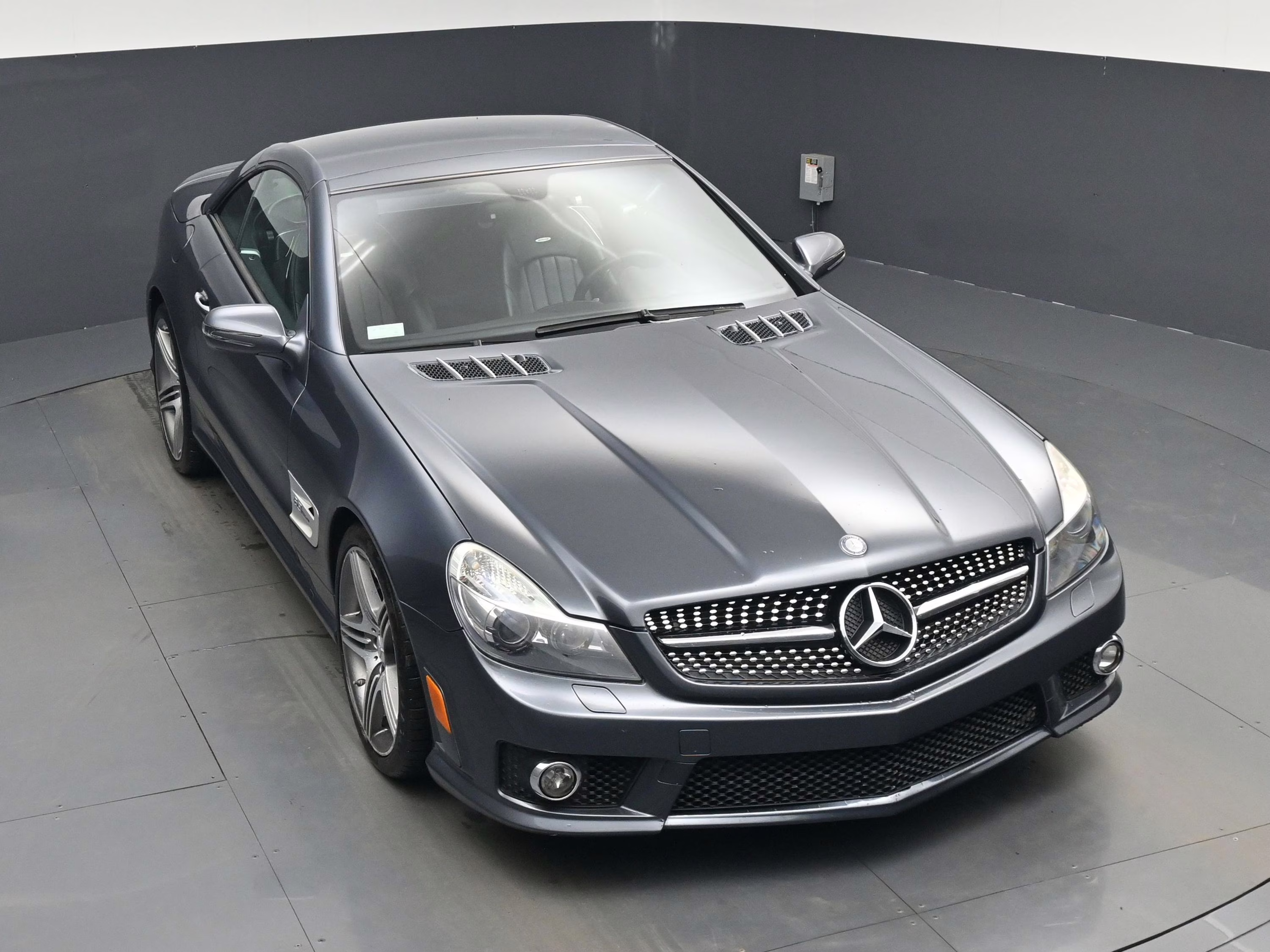 2009 Steel Gray Metallic Mercedes-Benz SL-Class SL 63 AMG RWD Convertible