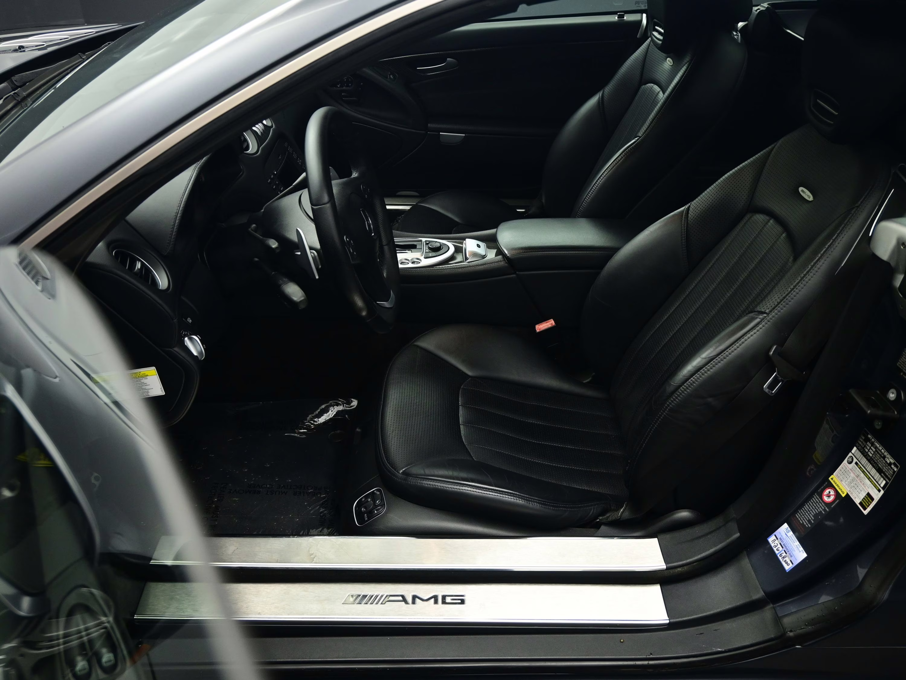 2009 Steel Gray Metallic Mercedes-Benz SL-Class SL 63 AMG RWD Convertible