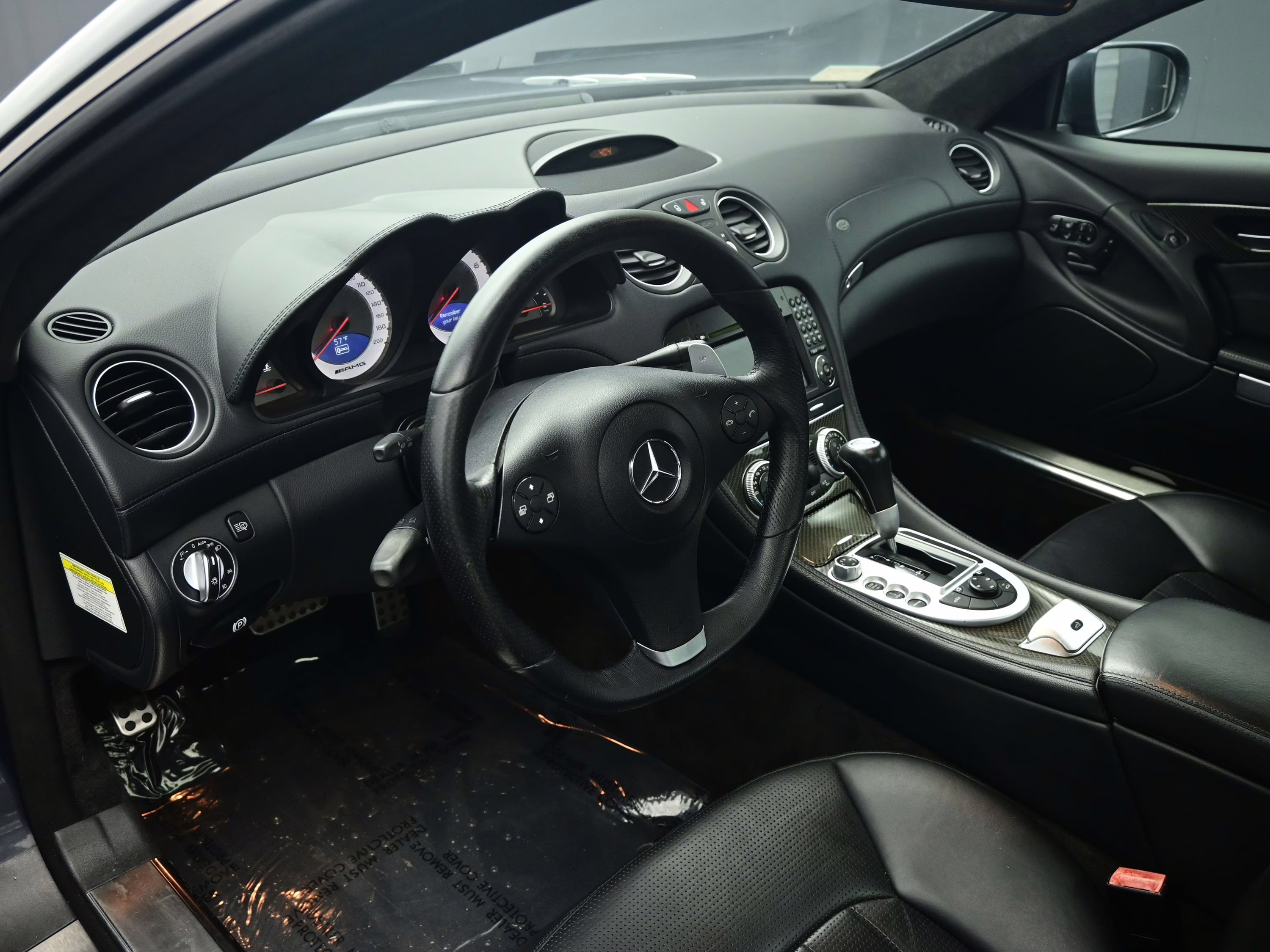 2009 Steel Gray Metallic Mercedes-Benz SL-Class SL 63 AMG RWD Convertible