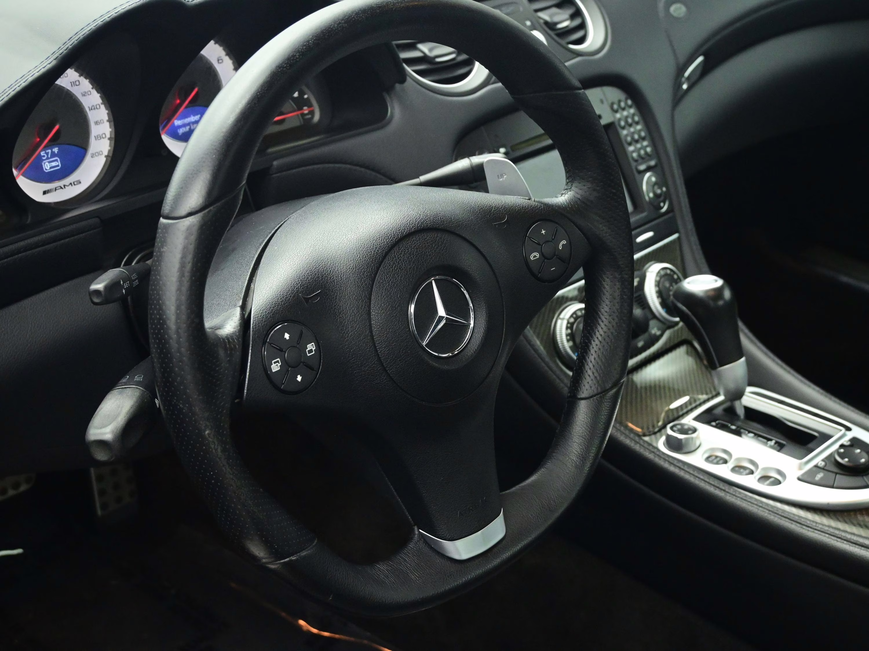 2009 Steel Gray Metallic Mercedes-Benz SL-Class SL 63 AMG RWD Convertible