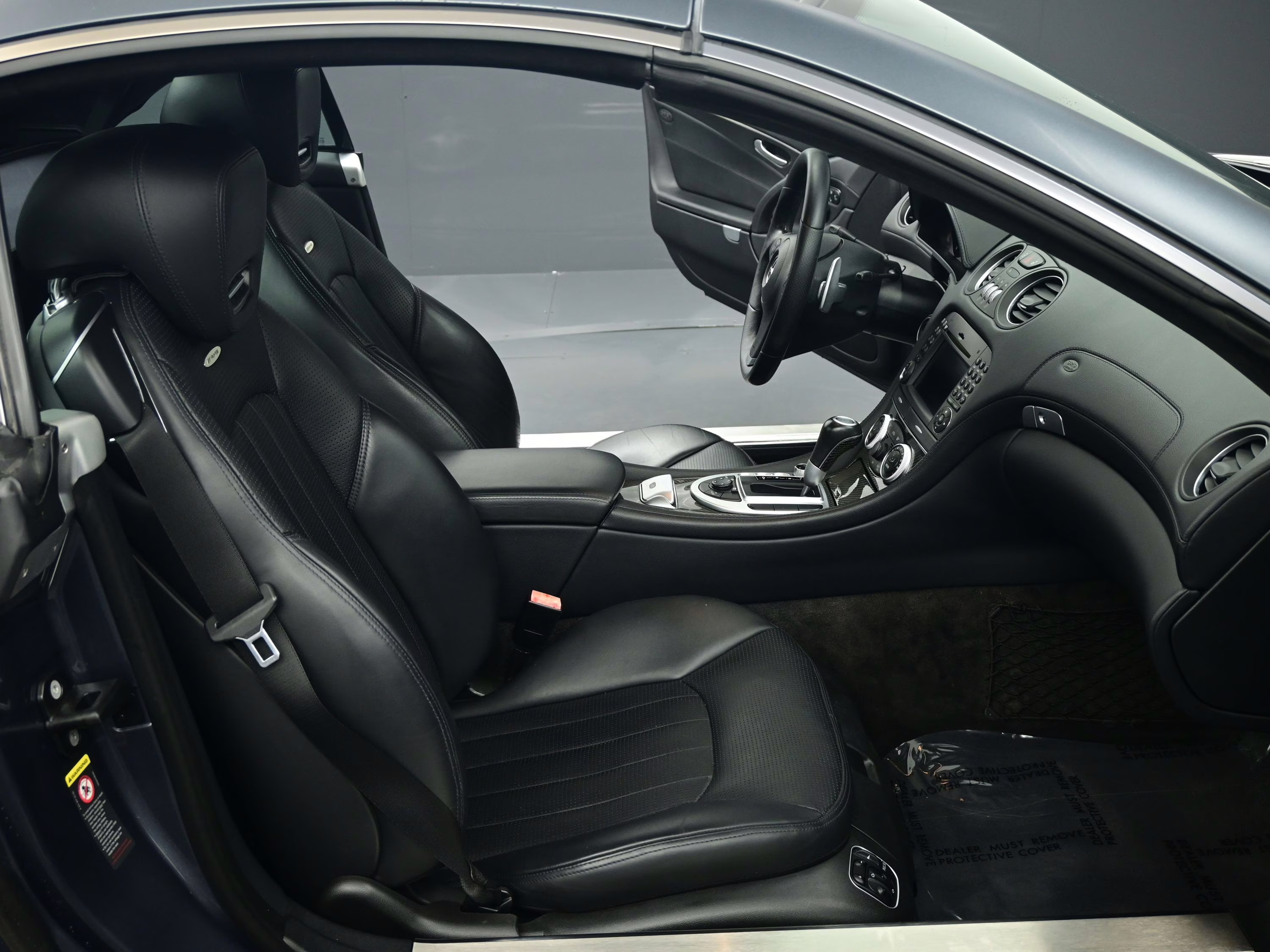 2009 Steel Gray Metallic Mercedes-Benz SL-Class SL 63 AMG RWD Convertible