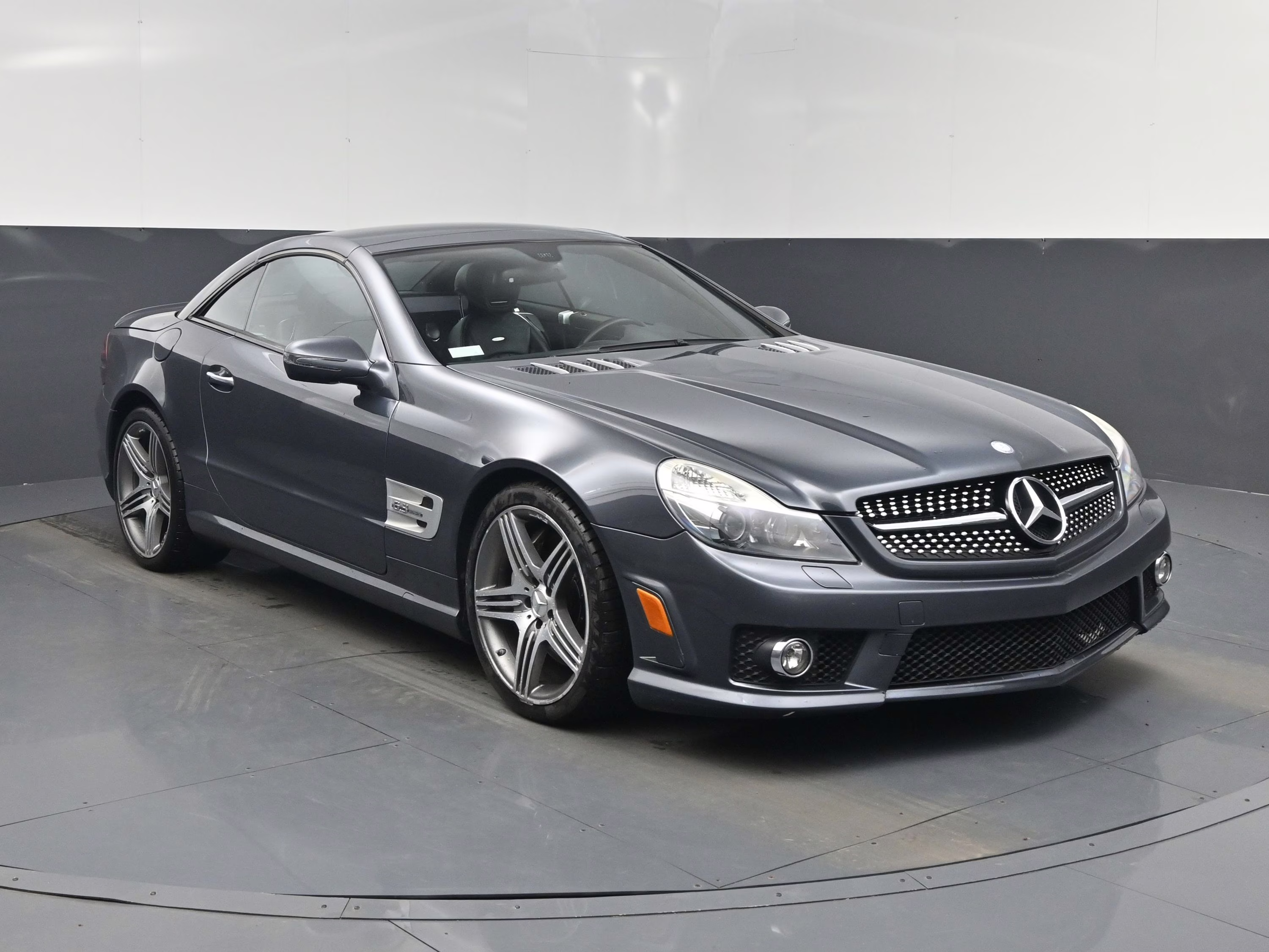 2009 Steel Gray Metallic Mercedes-Benz SL-Class SL 63 AMG RWD Convertible