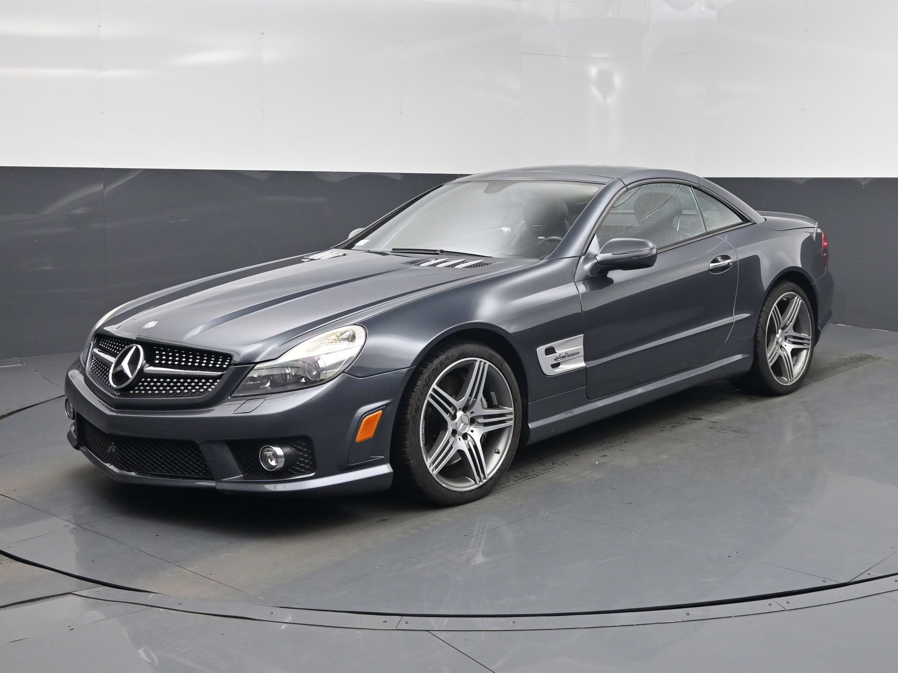 2009 Steel Gray Metallic Mercedes-Benz SL-Class SL 63 AMG RWD Convertible
