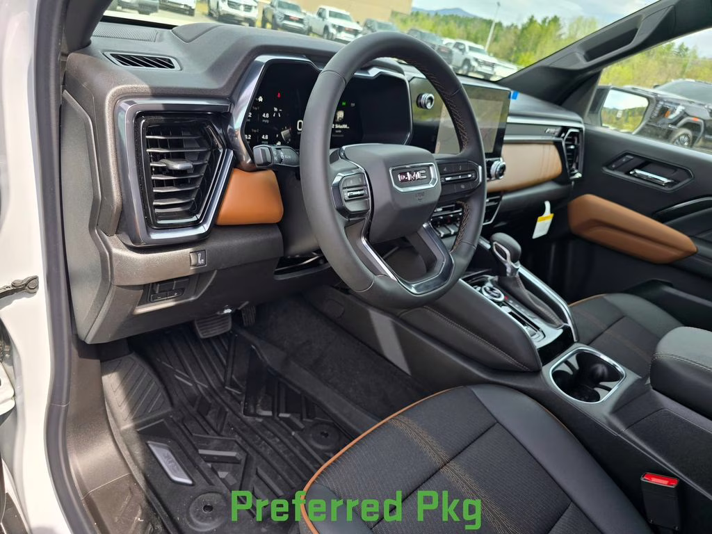 2026 Summit White GMC Canyon AT4 4X4 Truck