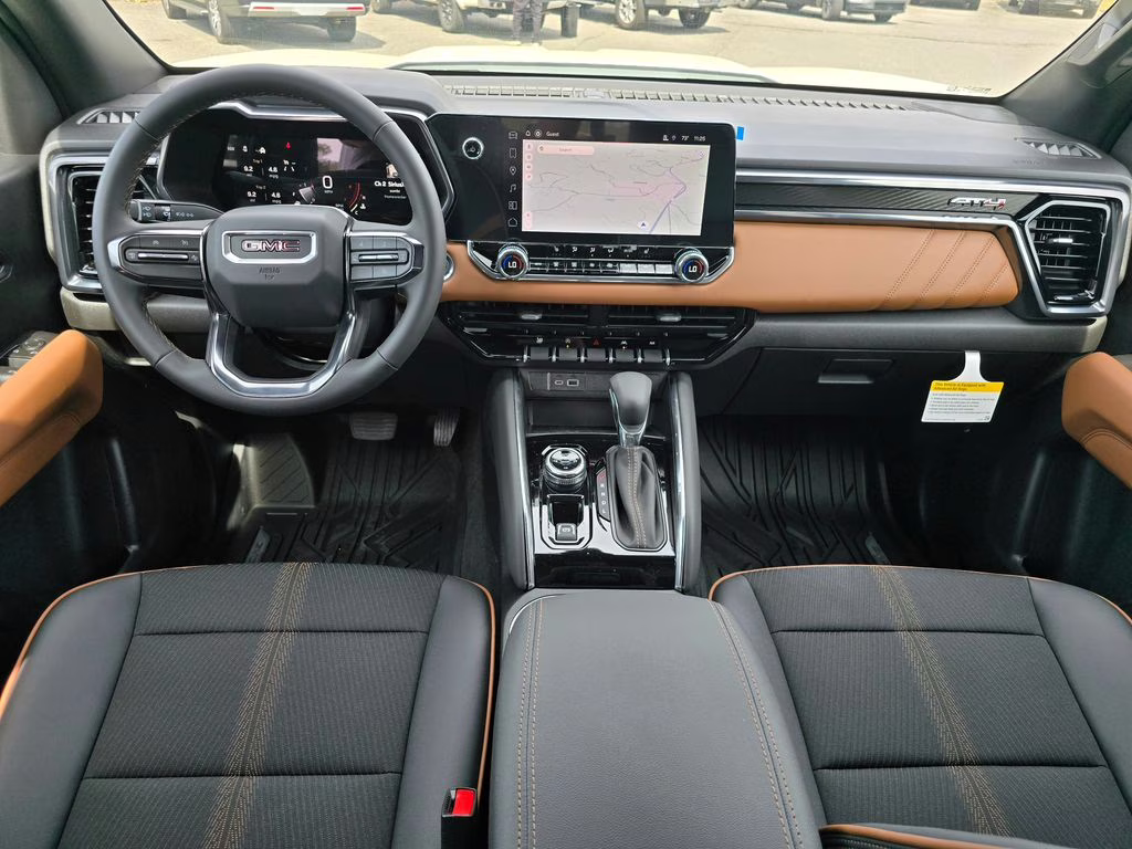 2026 Summit White GMC Canyon AT4 4X4 Truck