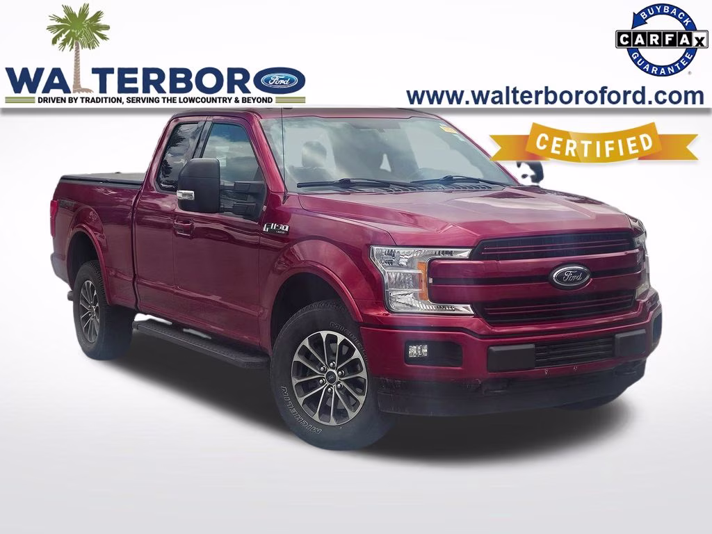 2018 Ruby Red Metallic Ford F-150 Lariat 4X4 Truck