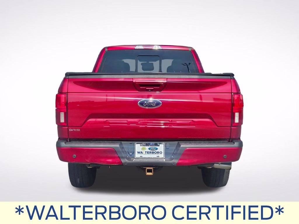 2018 Ruby Red Metallic Ford F-150 Lariat 4X4 Truck