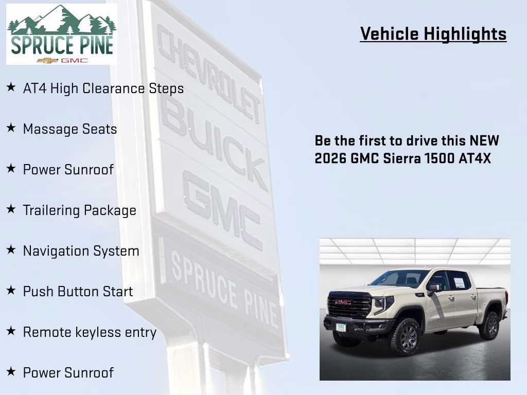 2026 Coastal Dune GMC Sierra 1500 AT4X 4X4 Truck