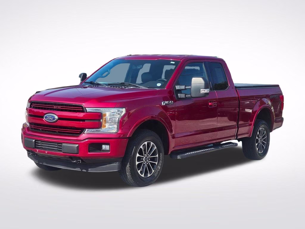 2018 Ruby Red Metallic Ford F-150 Lariat 4X4 Truck