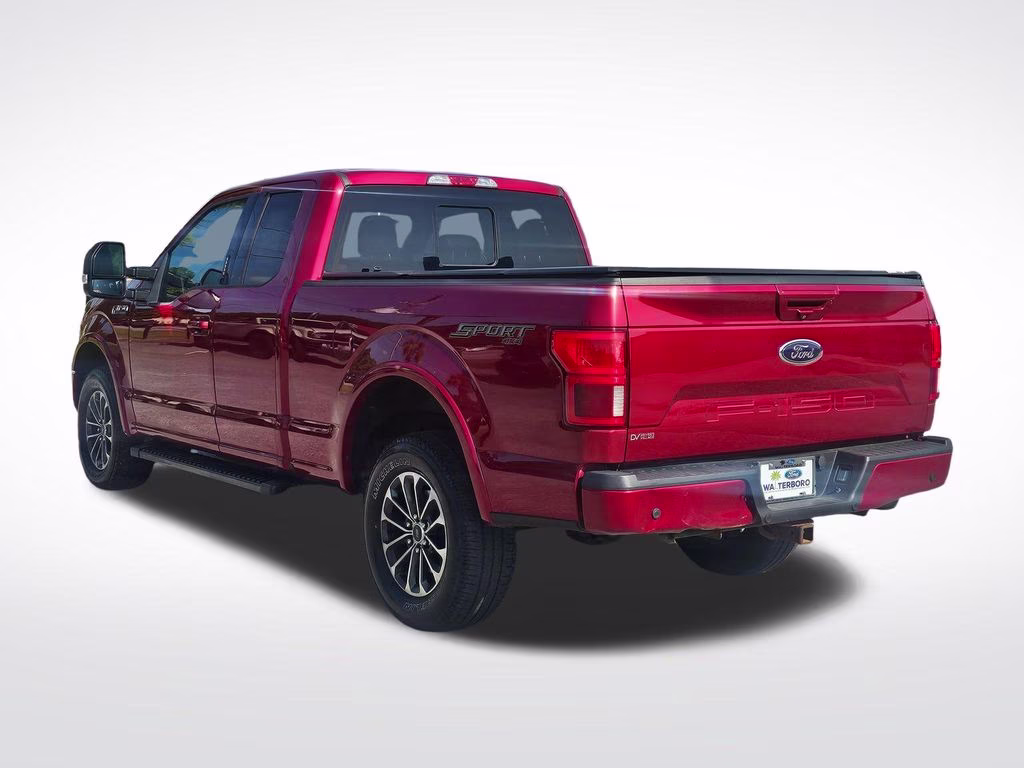 2018 Ruby Red Metallic Ford F-150 Lariat 4X4 Truck