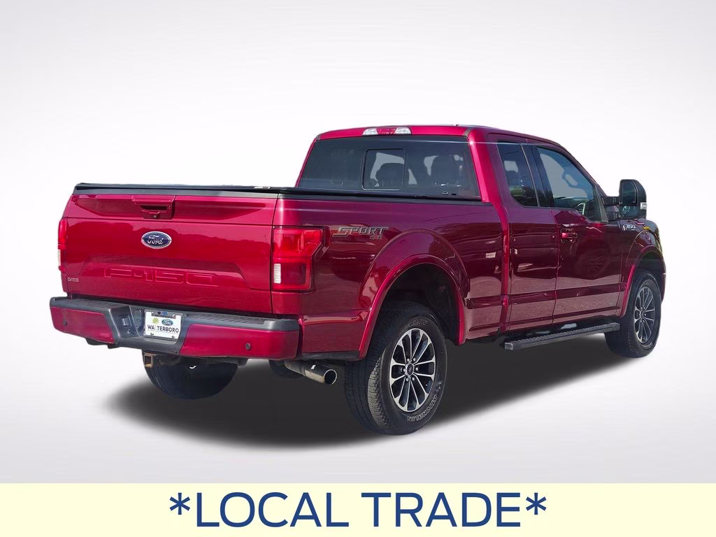 2018 Ruby Red Metallic Ford F-150 Lariat 4X4 Truck