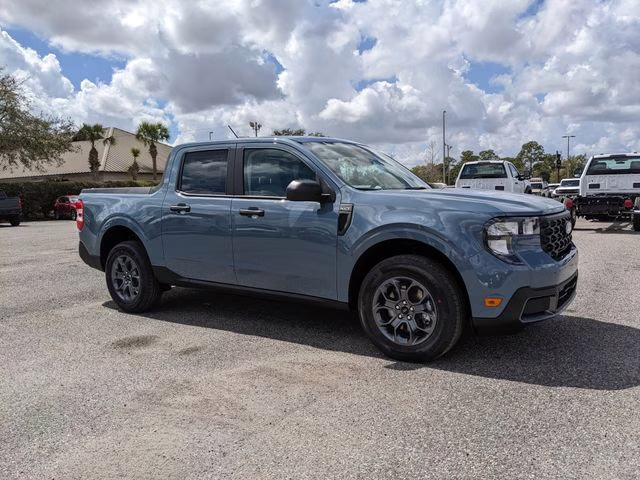 2026 Azure Gray Metallic Tri-Coat Ford Maverick XLT FWD Truck