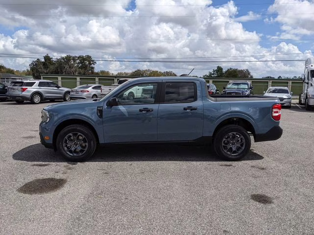 2026 Azure Gray Metallic Tri-Coat Ford Maverick XLT FWD Truck