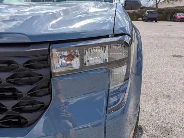 2026 Azure Gray Metallic Tri-Coat Ford Maverick XLT FWD Truck