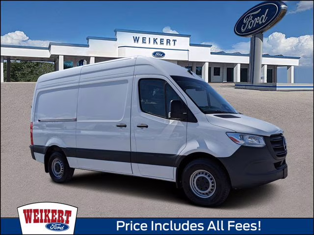 2025 Artic White Mercedes-Benz Sprinter 2500 Cargo 144 WB RWD Van