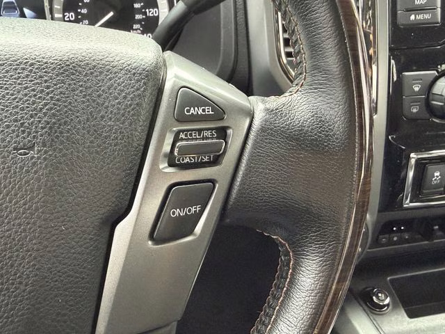 2019 Cayenne Red Metallic Nissan Titan Platinum Reserve 4X4 Truck