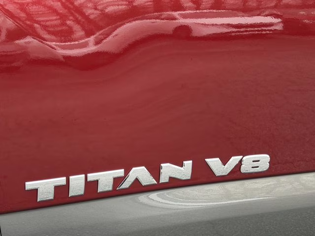 2019 Cayenne Red Metallic Nissan Titan Platinum Reserve 4X4 Truck