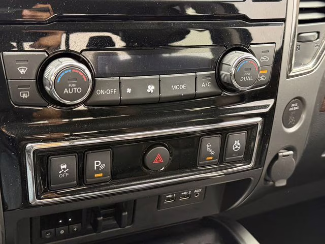 2019 Cayenne Red Metallic Nissan Titan Platinum Reserve 4X4 Truck