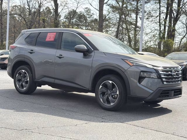2025 Gun Metallic Nissan Rogue SV FWD SUV
