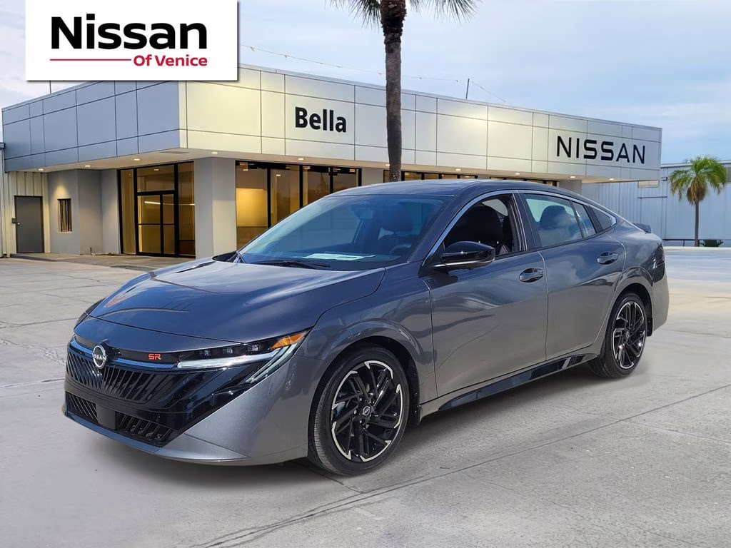 2026 Gun Metallic Nissan Sentra SR FWD Sedan