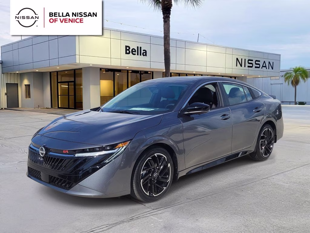 2026 Gun Metallic Nissan Sentra SR FWD Sedan