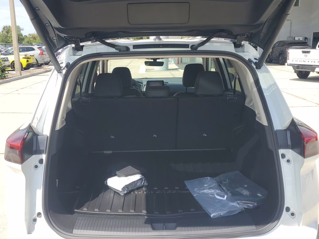 2026 Everest White Pearl Tricoat Nissan Rogue Rock Creek AWD SUV