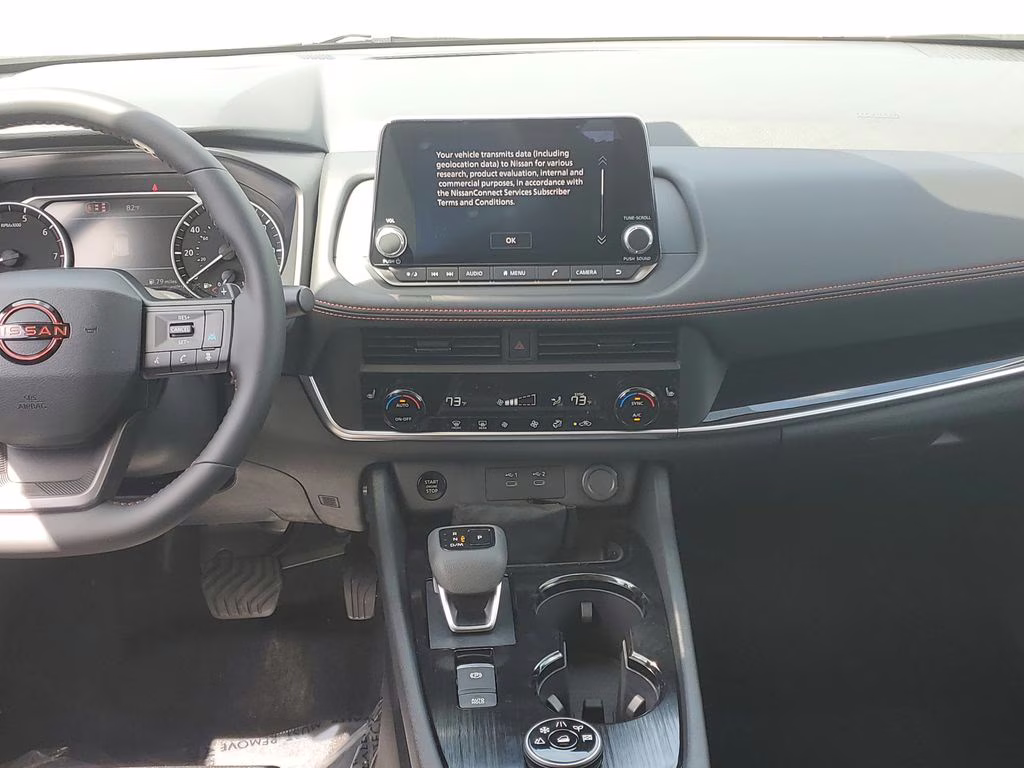 2026 Everest White Pearl Tricoat Nissan Rogue Rock Creek AWD SUV