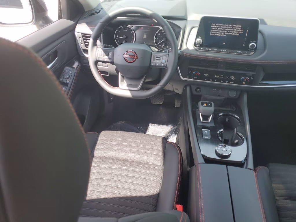 2026 Everest White Pearl Tricoat Nissan Rogue Rock Creek AWD SUV