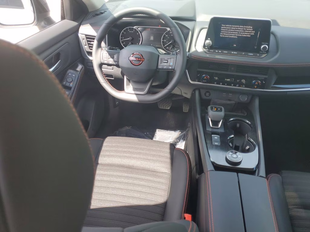 2026 Everest White Pearl Tricoat Nissan Rogue Rock Creek AWD SUV