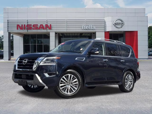 2024 Hermosa Blue Pearl Nissan Armada SL 4X4 SUV