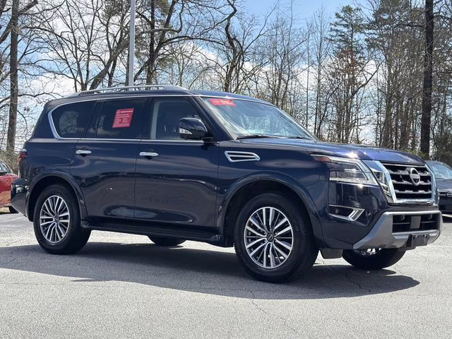 2024 Hermosa Blue Pearl Nissan Armada SL 4X4 SUV