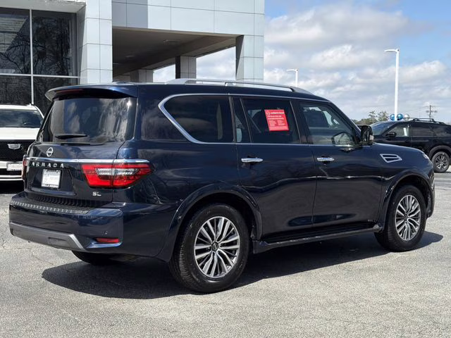 2024 Hermosa Blue Pearl Nissan Armada SL 4X4 SUV